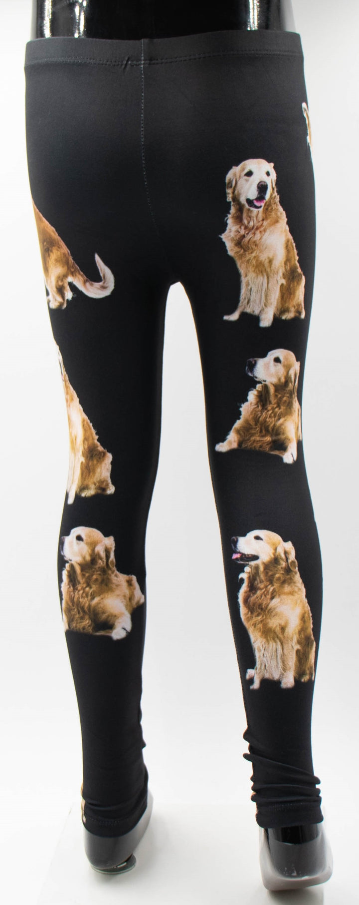 Girls Golden Retriever Leggings