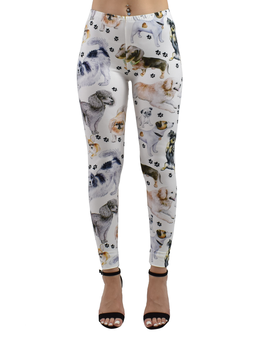 Yoga Dogs Print - Workout Leggings – Denimaxx