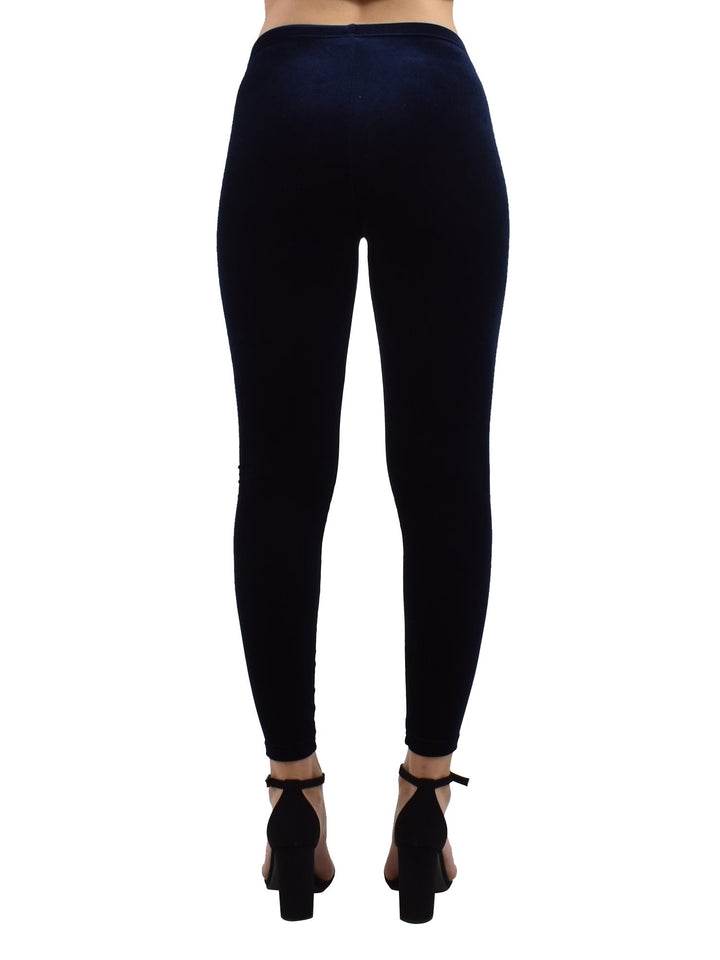 Little Bees Velvet Leggings - Denimaxx