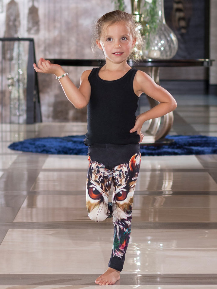 Owl Print - Girls' Loungewear Leggings - Denimaxx