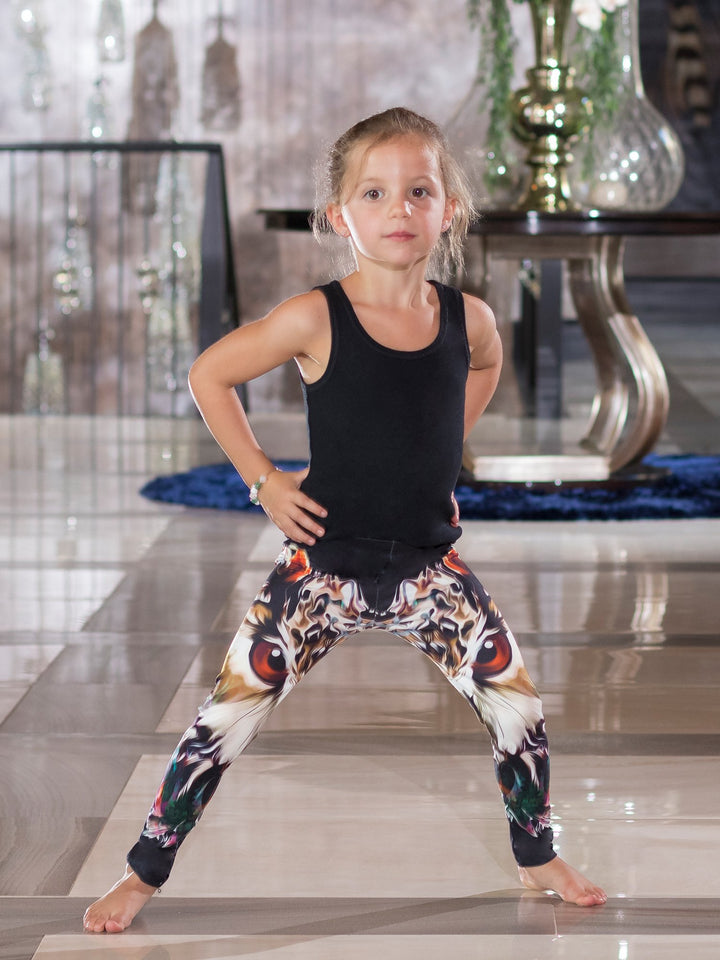 Owl Print - Girls' Loungewear Leggings - Denimaxx