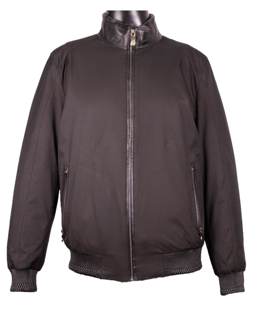 Shearling Nylon Jacket