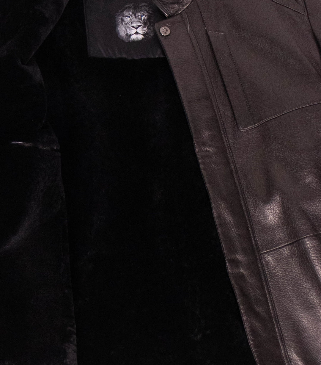 Leather With Shearling Lining