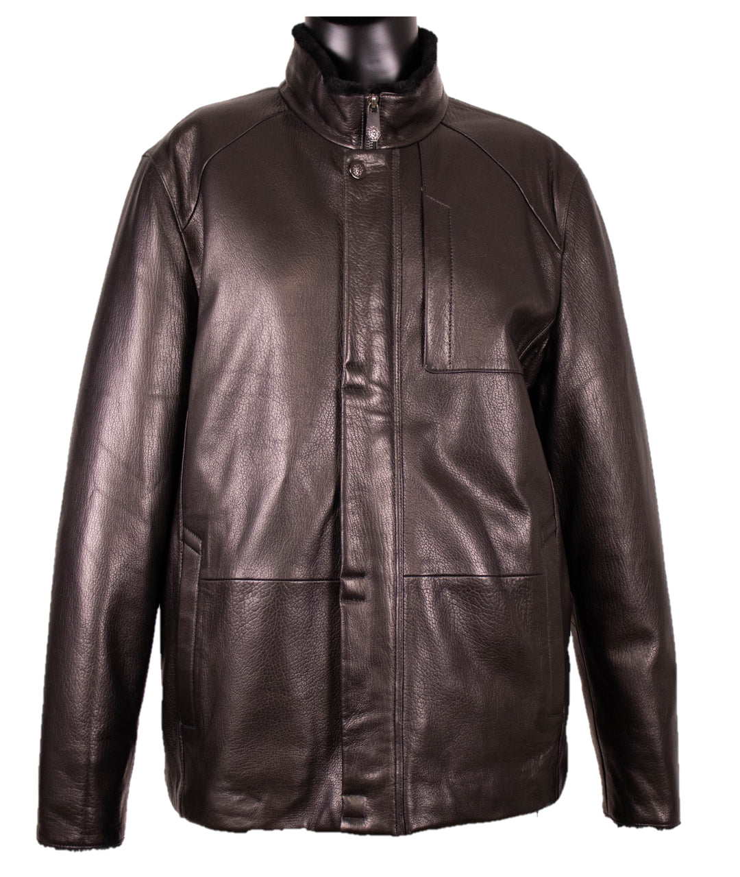 Leather With Shearling Lining