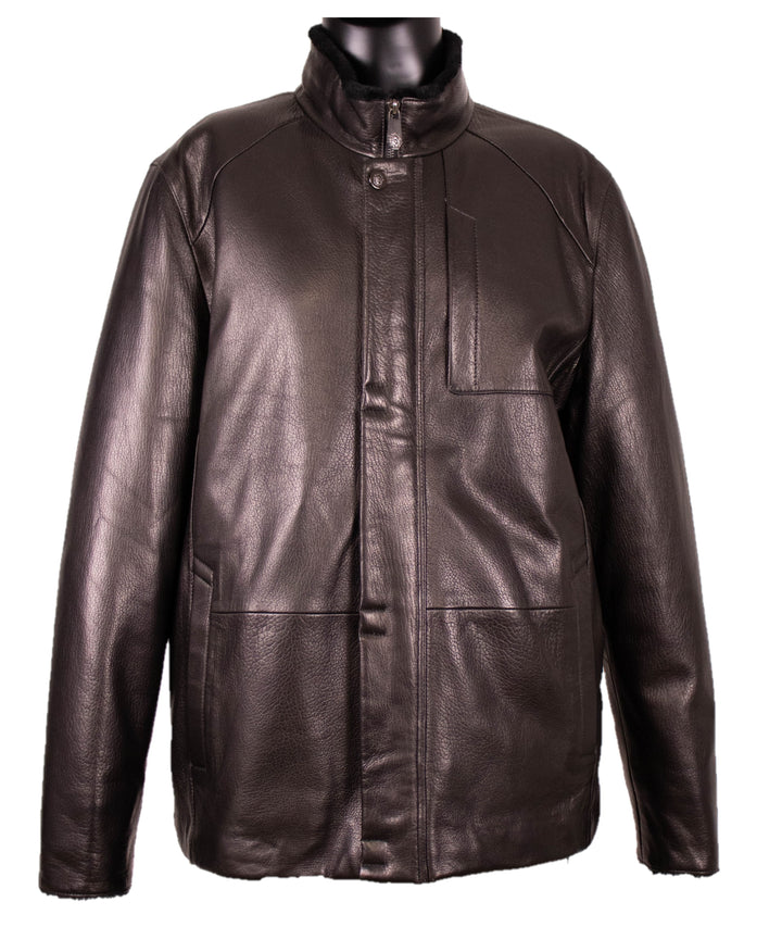 Leather With Shearling Lining