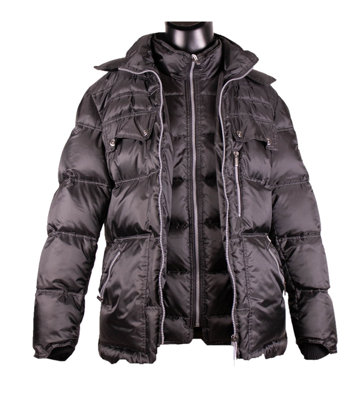 Satin Goose Down Jacket
