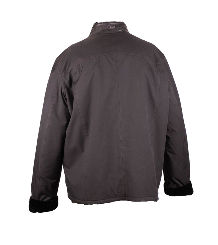Shearling Nylon Jacket