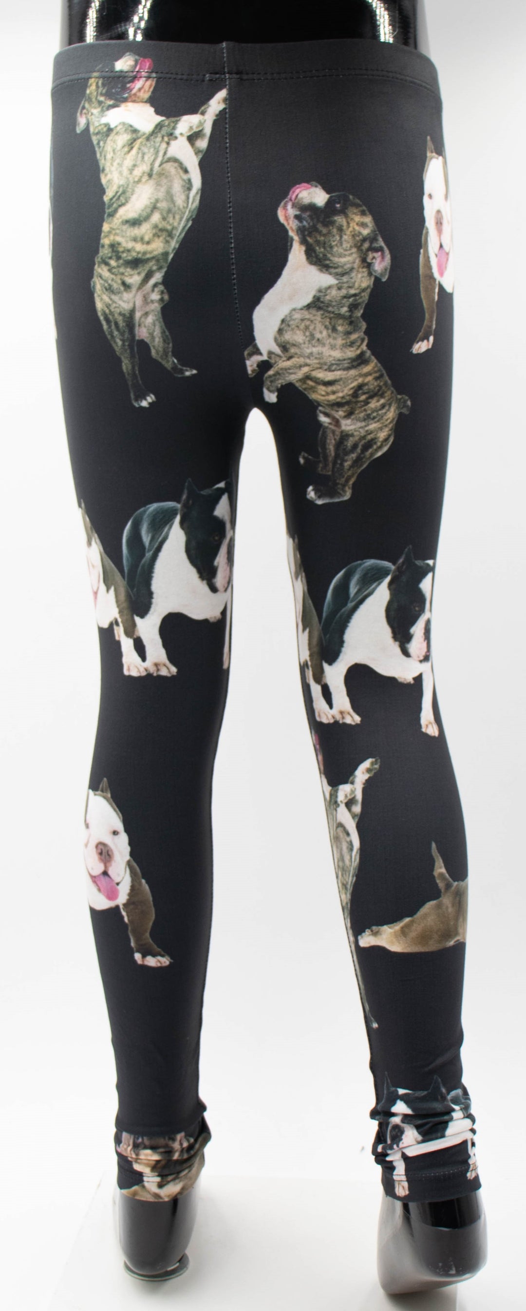 Girls Bully Print Leggings