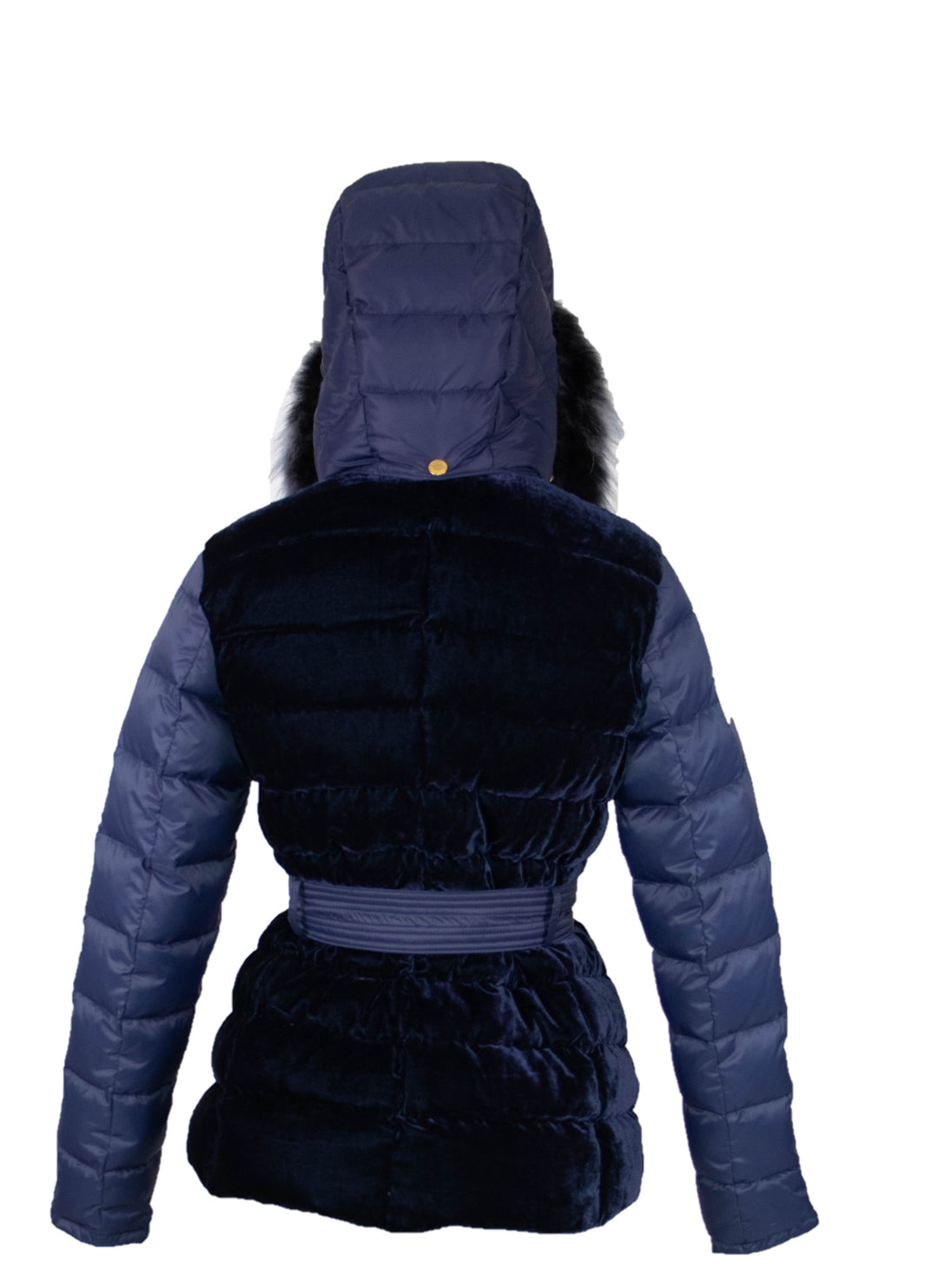 Velvet Satin Goose Down Jacket