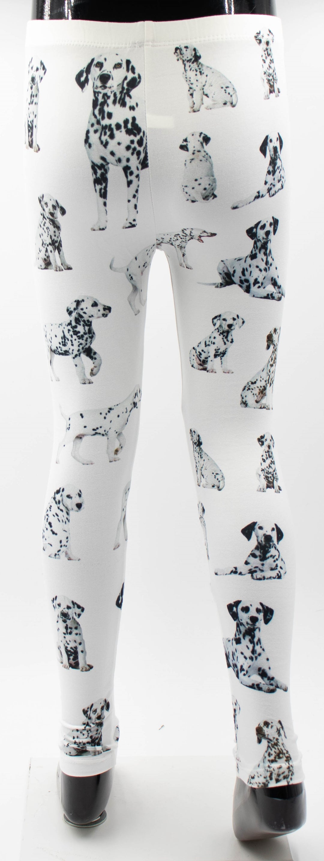 Girls Dalmation Print Leggings