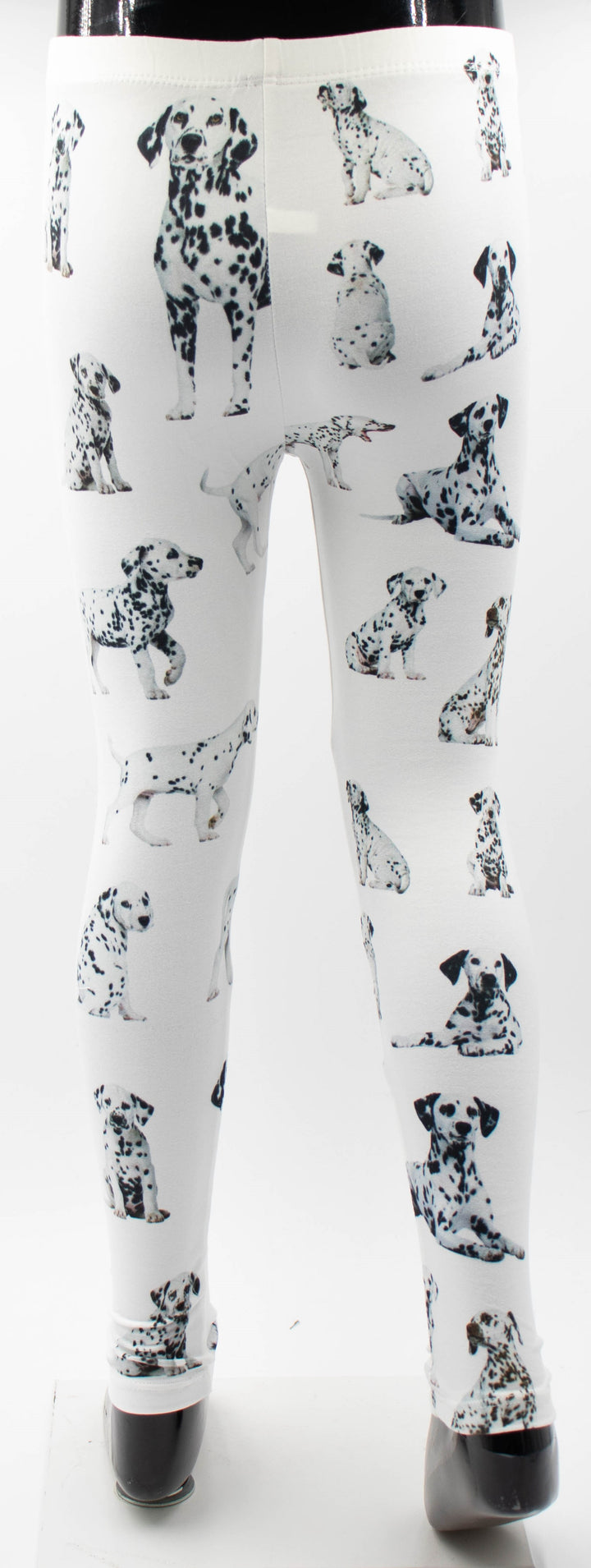 Girls Dalmation Print Leggings