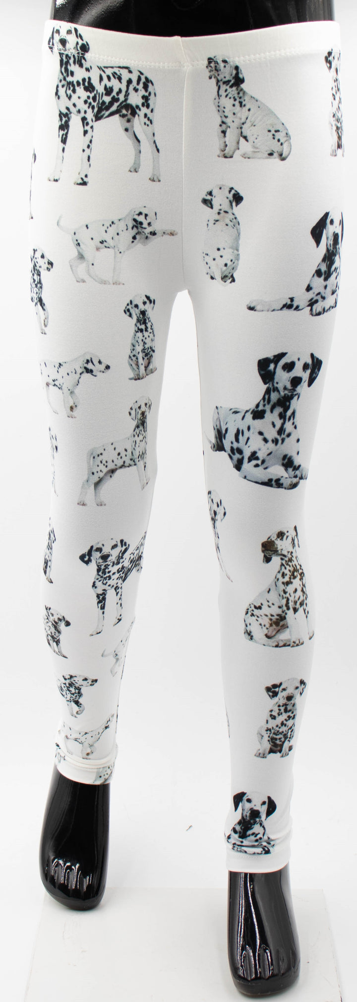 Girls Dalmation Print Leggings