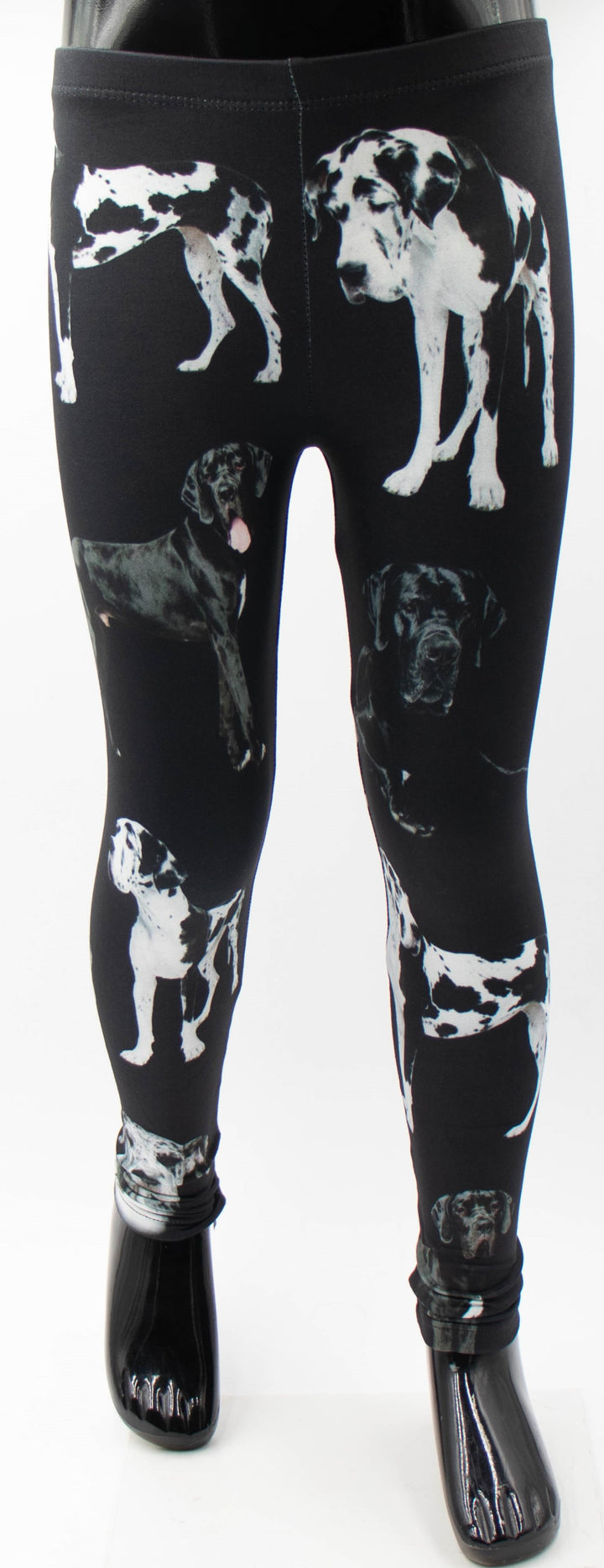 Girls Great Dane Print Leggings