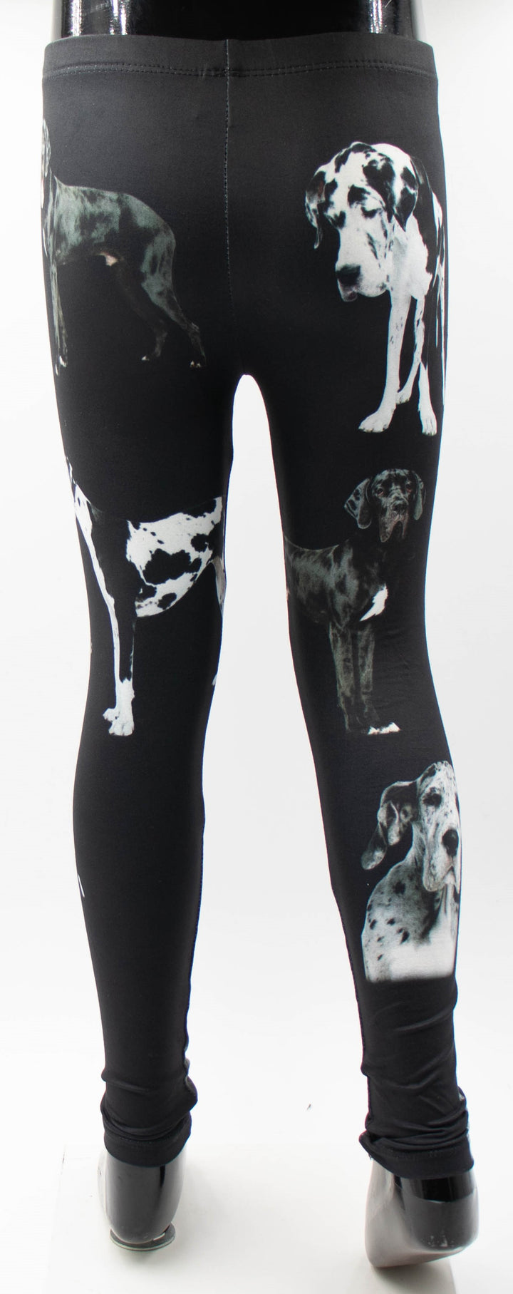 Girls Great Dane Print Leggings