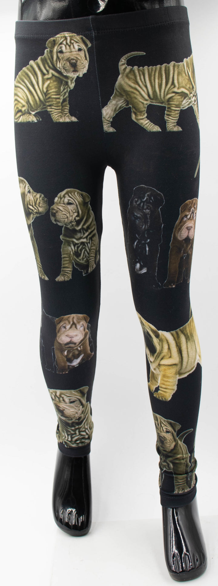 Girls Shar Pei Leggings
