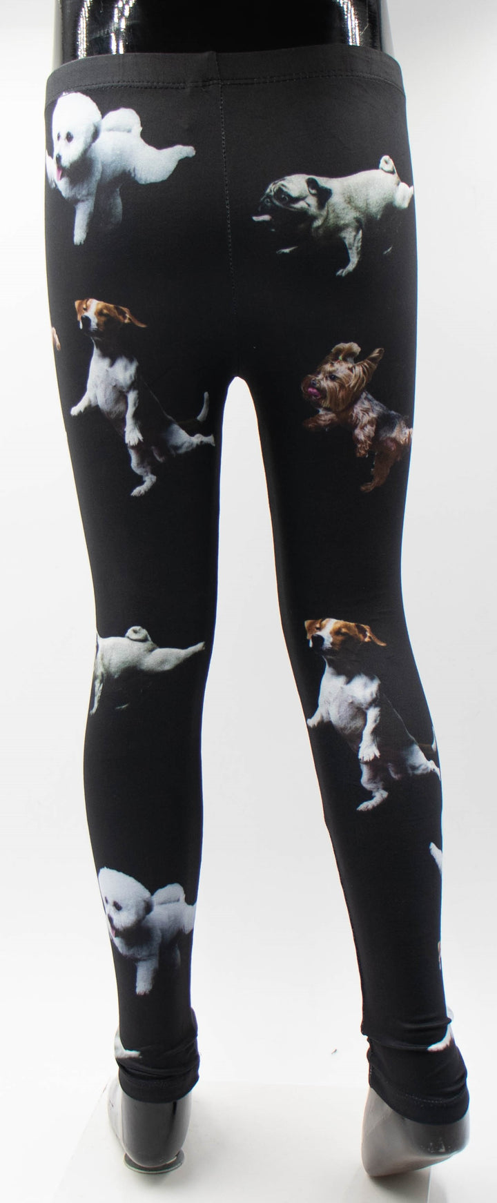 Girls Yoga Dog Leggings