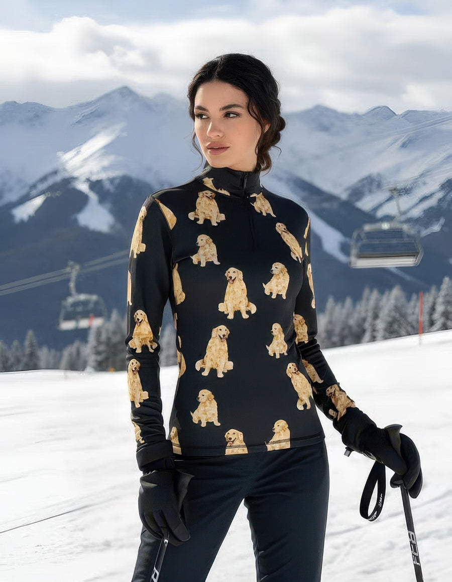 Women’s Mid Layers Ski Tops | Best Mid Layers for Skiing – Denimaxx