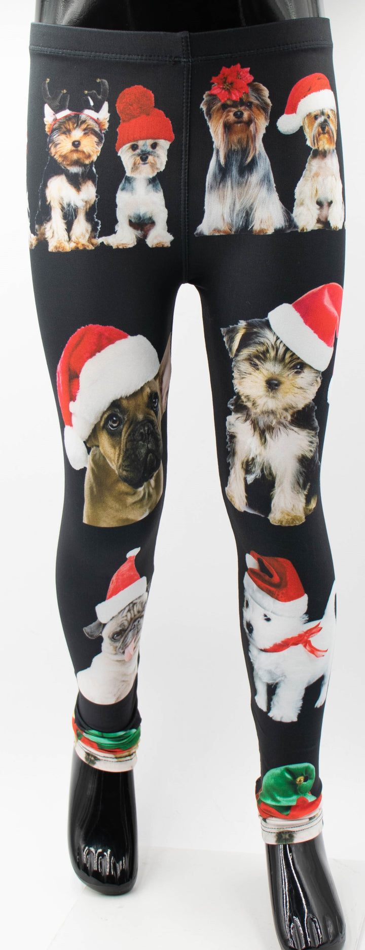 Christmas Dogs Girls Leggings