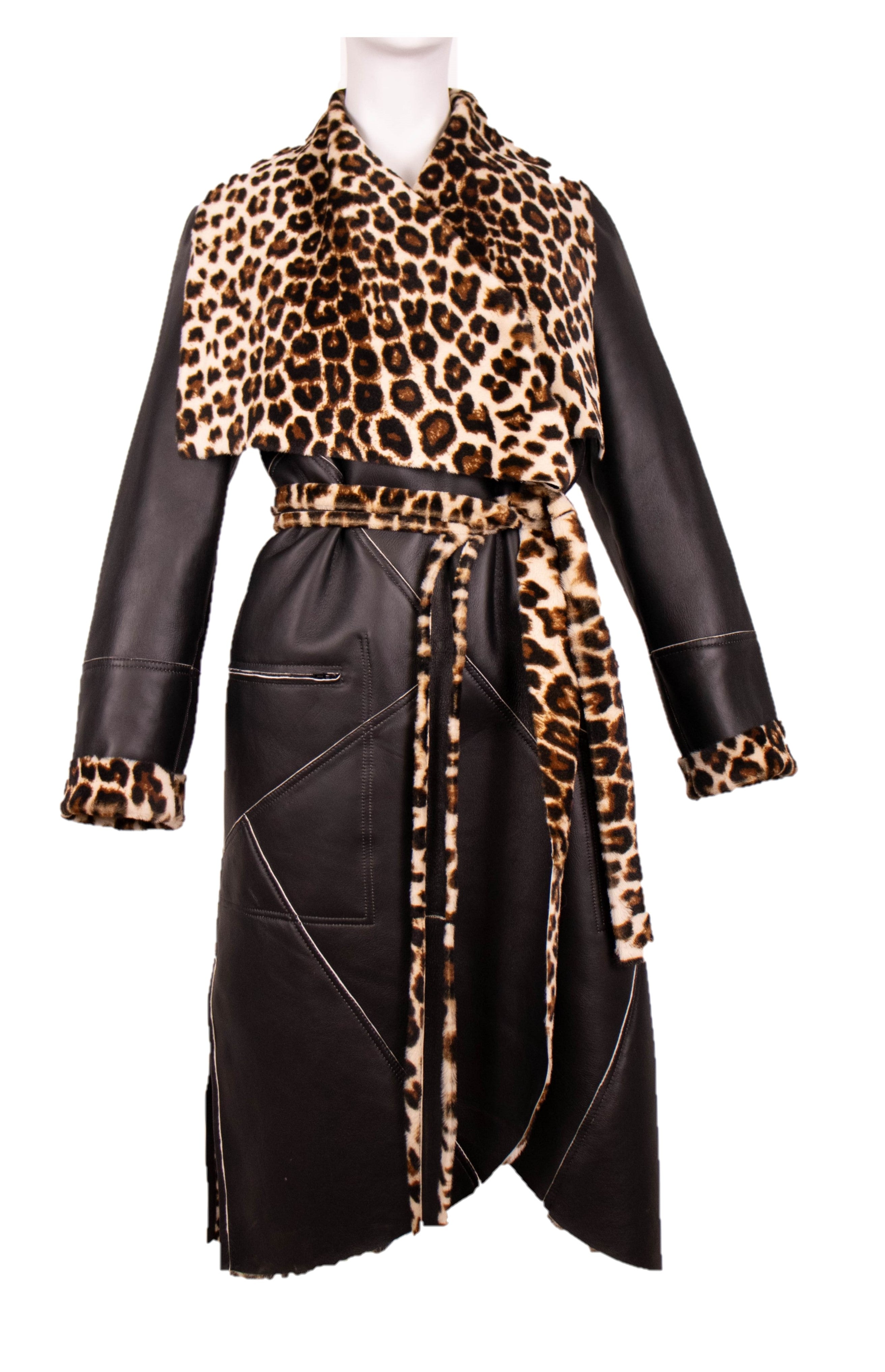 Reversible Shearling Coat – Denimaxx