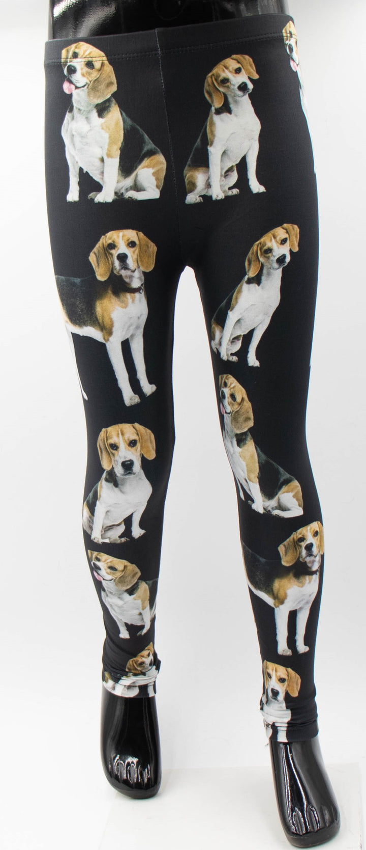 Girls Beagle Print Leggings