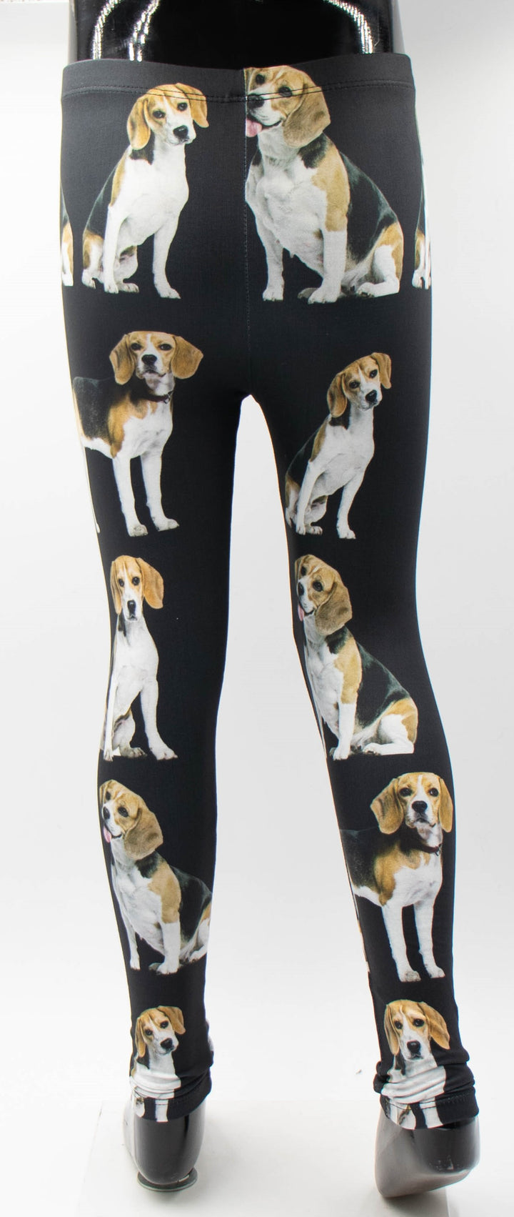 Girls Beagle Print Leggings