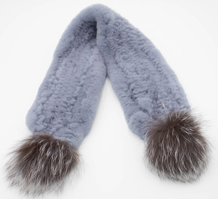 Rex Rabbit & Fox Fur Scarf