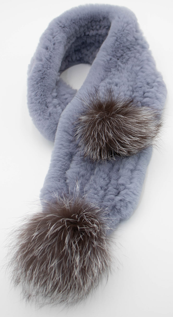 Rex Rabbit & Fox Fur Scarf