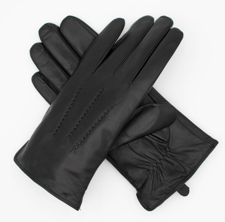 Cashmere Lined Leather Gloves