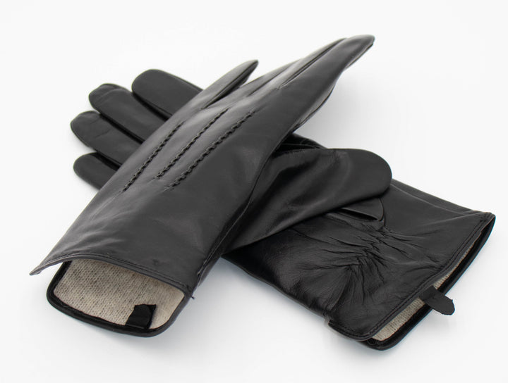 Cashmere Lined Leather Gloves