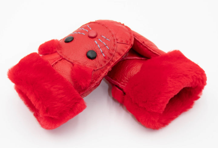 Sheepskin Mittens Jr
