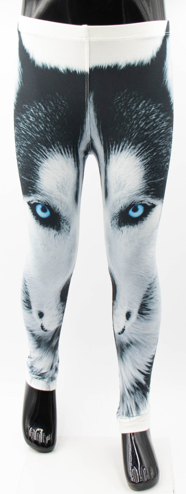 Husky Print Girls Leggings