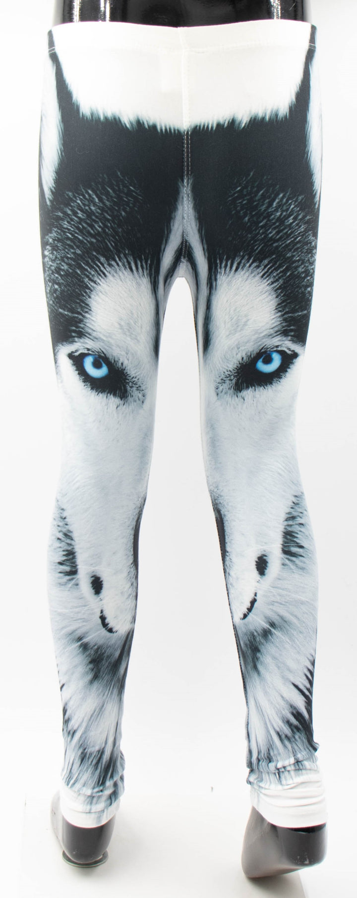 Husky Print Girls Leggings