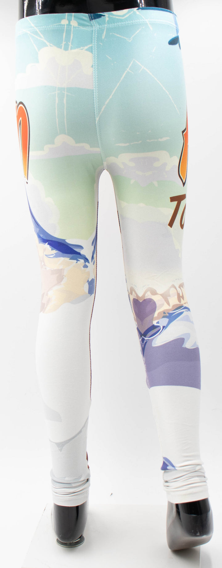 Aspen Print Girls Leggings