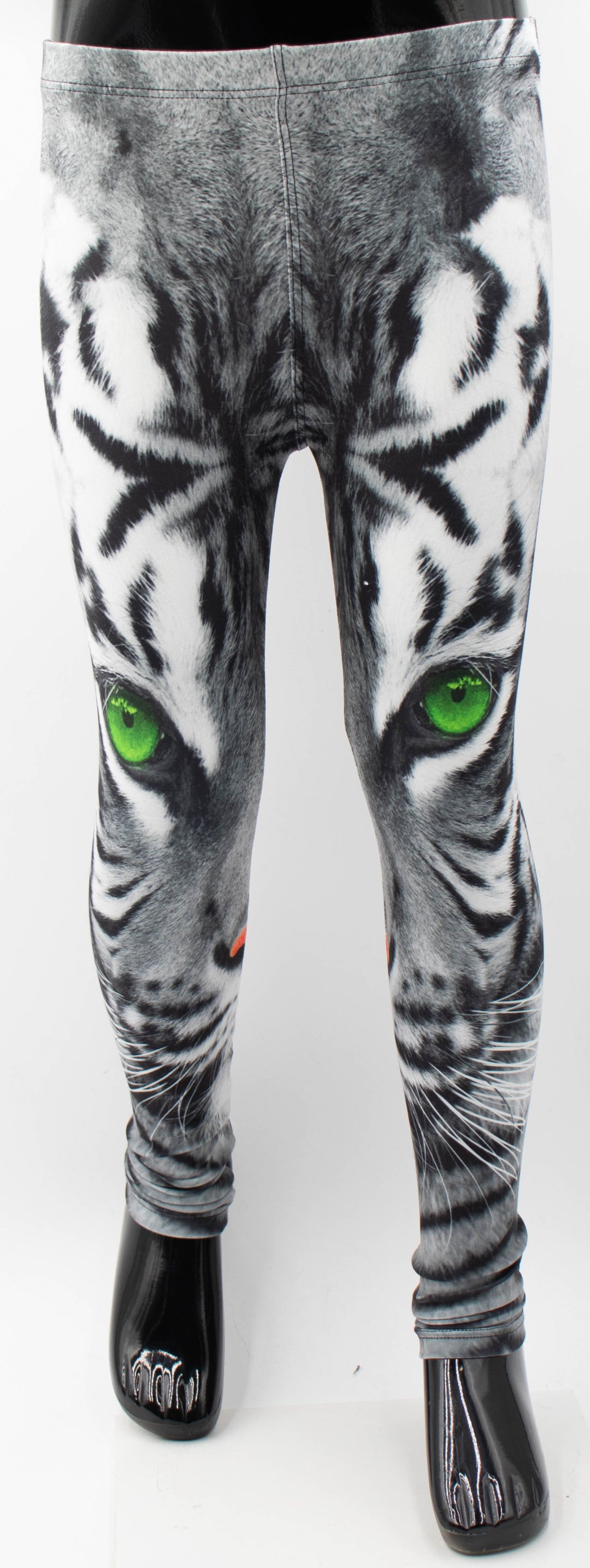 Tiger Print Girls Leggings