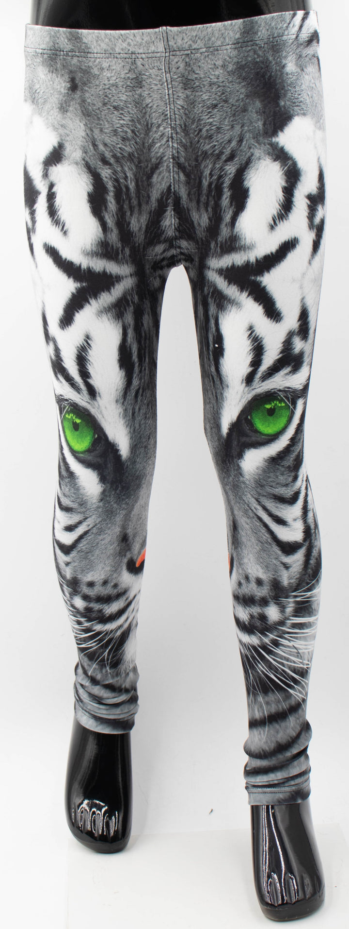 Tiger Print Girls Leggings