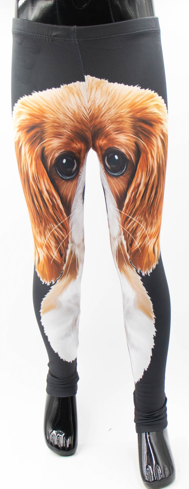 King Charles Print Girls Leggings