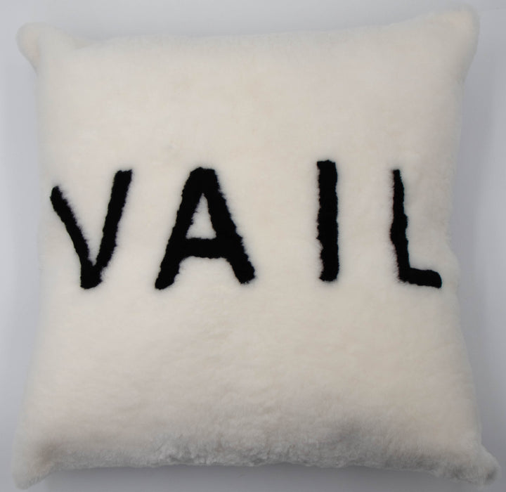 Vail Sheepskin Pillow