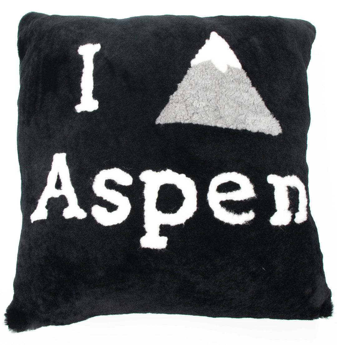 Aspen Sheepskin Pillow