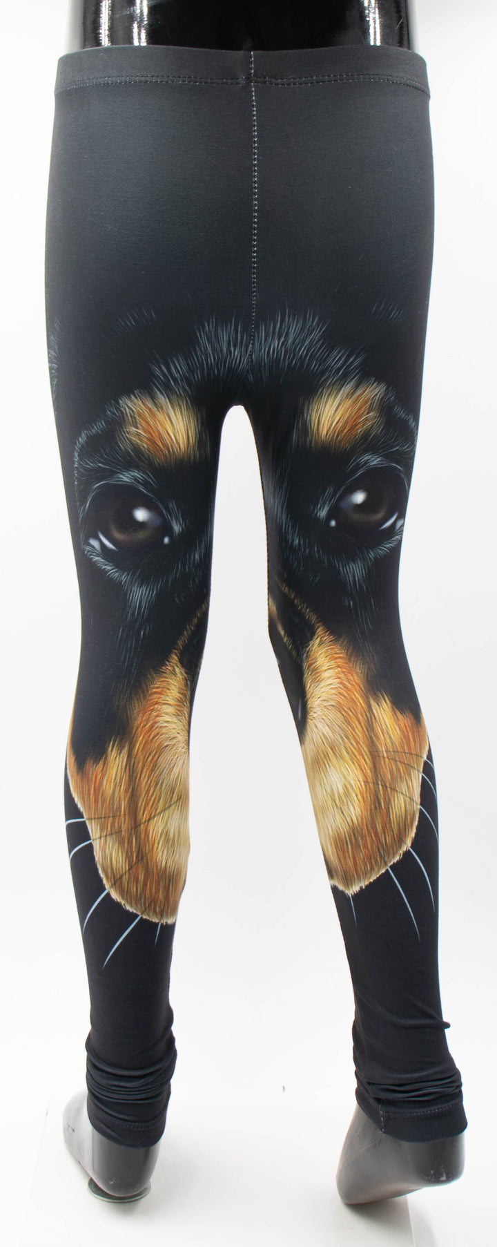 Rottweiler Print Girls Leggings
