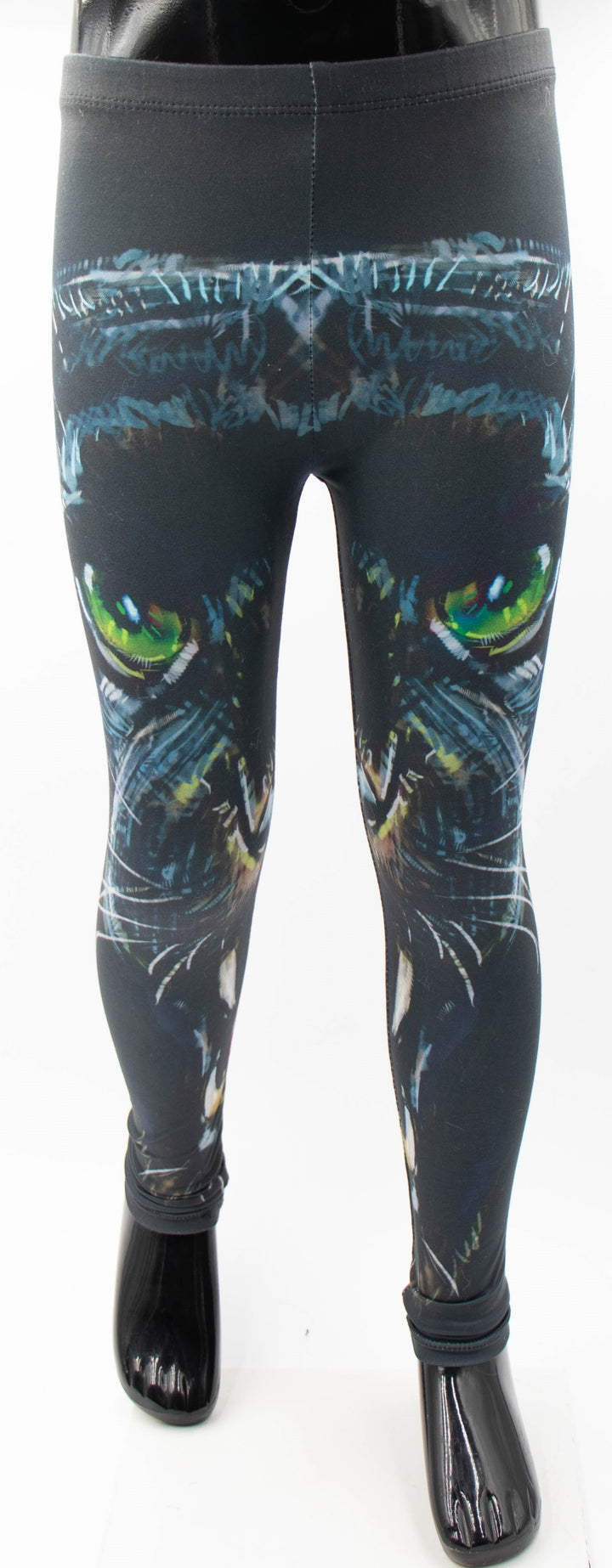 Panther Print Kids Leggings