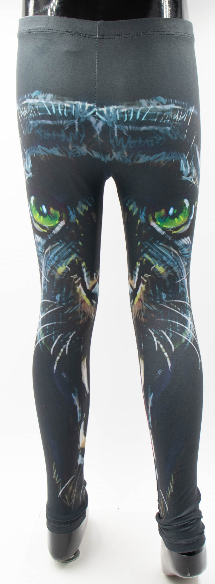 Panther Print Kids Leggings