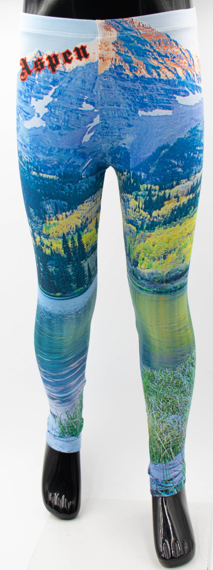 Aspen Print Kids Leggings