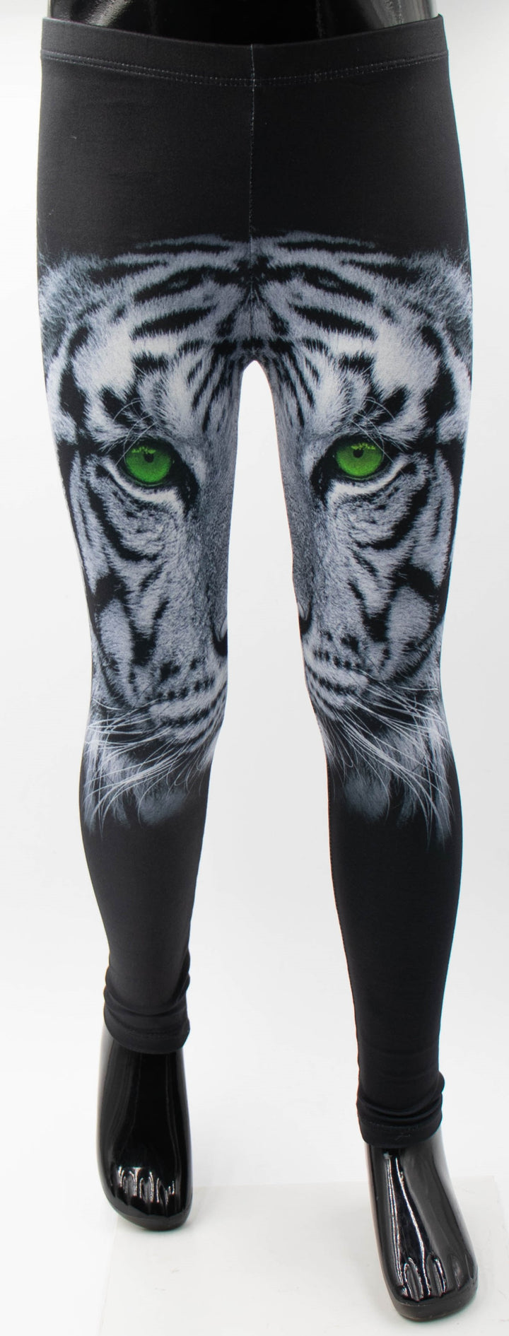 Tiger Print Girls Leggings