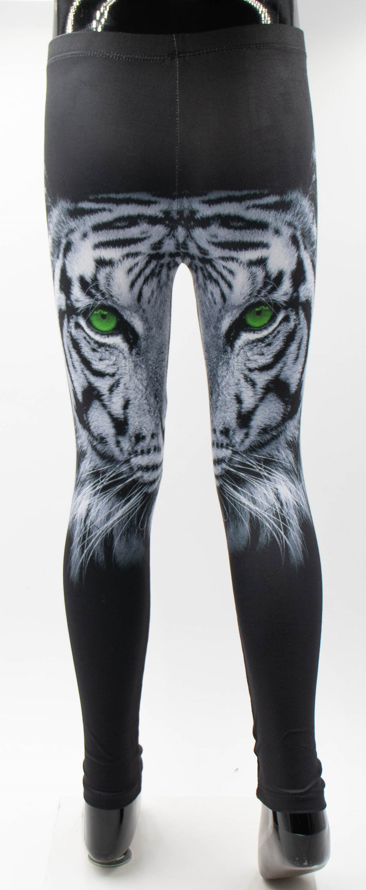 Tiger Print Girls Leggings