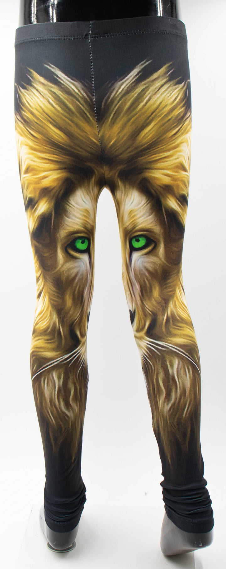 Lion Print Kids Leggings