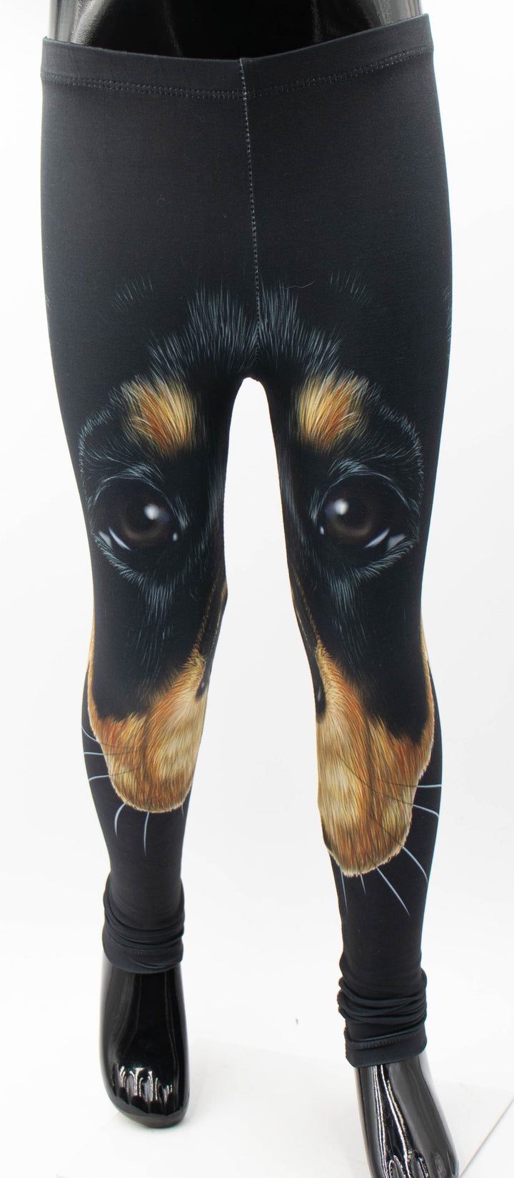 Rottweiler Print Girls Leggings
