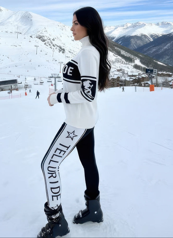 Half-Zip Telluride Ski Turtleneck Jacket for Women