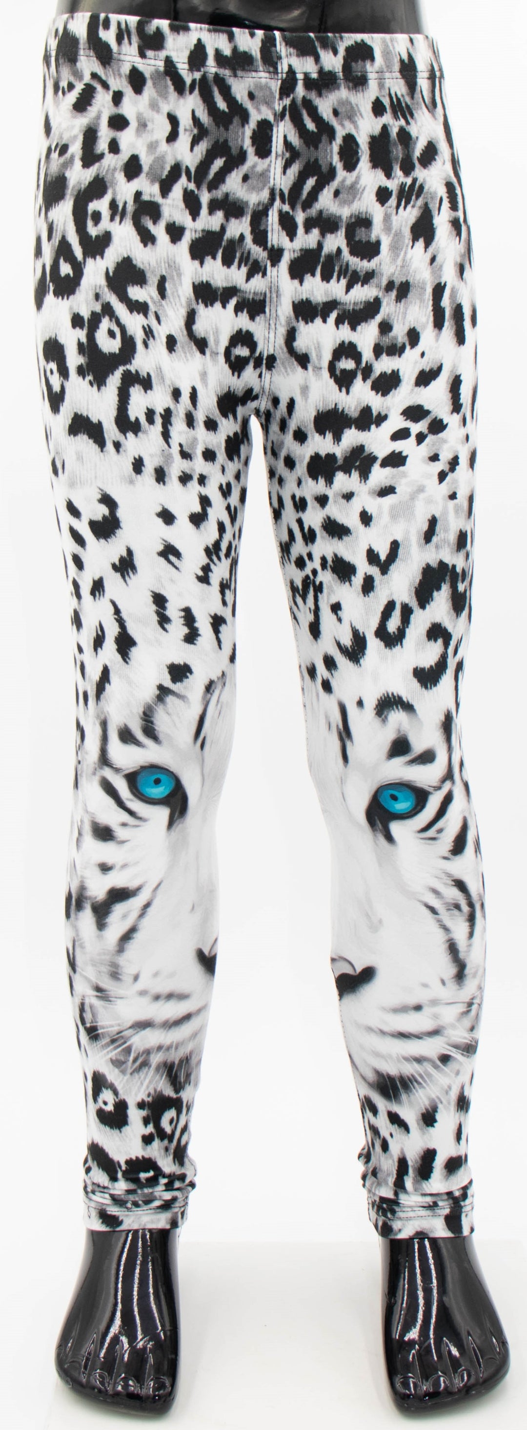 Tiger Print Girls Leggings