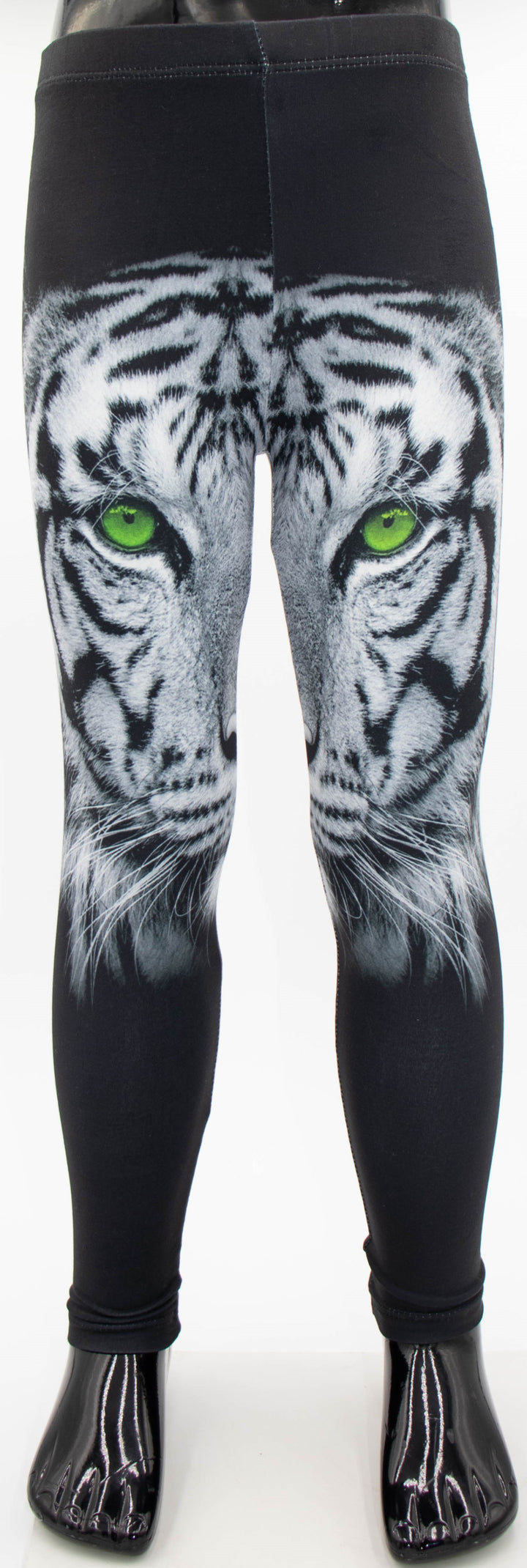 Tiger Print Girls Leggings