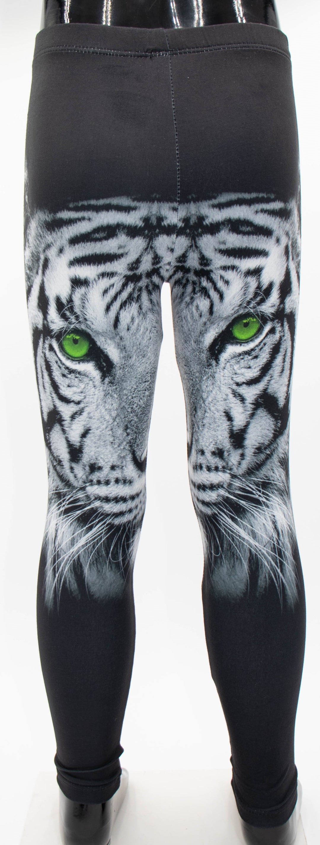 Tiger Print Girls Leggings
